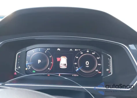 2020 Volkswagen Tiguan 2.0T Sel Premium R-Line from USA, damaged, VIN 3VV4B7AX9LM134878